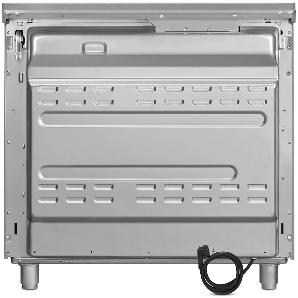 Smeg C92GPX2 Symphony Classic 90cm Dual Fuel Range Cooker, Stainless Steel, A Rated