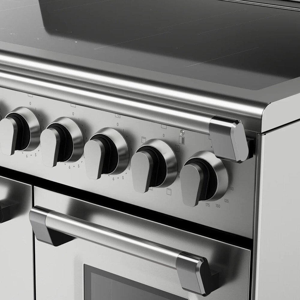 DeLonghi BS 965T IMXX 90cm Induction Range Cooker, Stainless Steel, A Rated