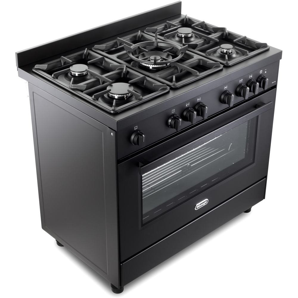 DeLonghi PRO 965 GAA 90cm Gas Range Cooker, Grey, A Rated