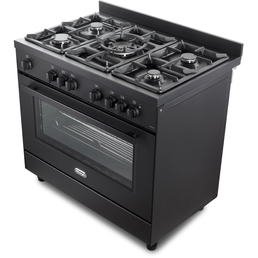 DeLonghi PRO 965 GAA 90cm Gas Range Cooker, Grey, A Rated