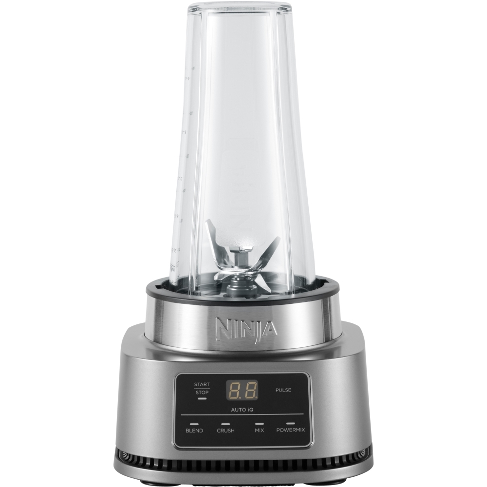 Ninja CB100UK Foodi Power Nutri Blender 2-in-1 with Smart Torque & Auto-iQ 1100 watt, Silver