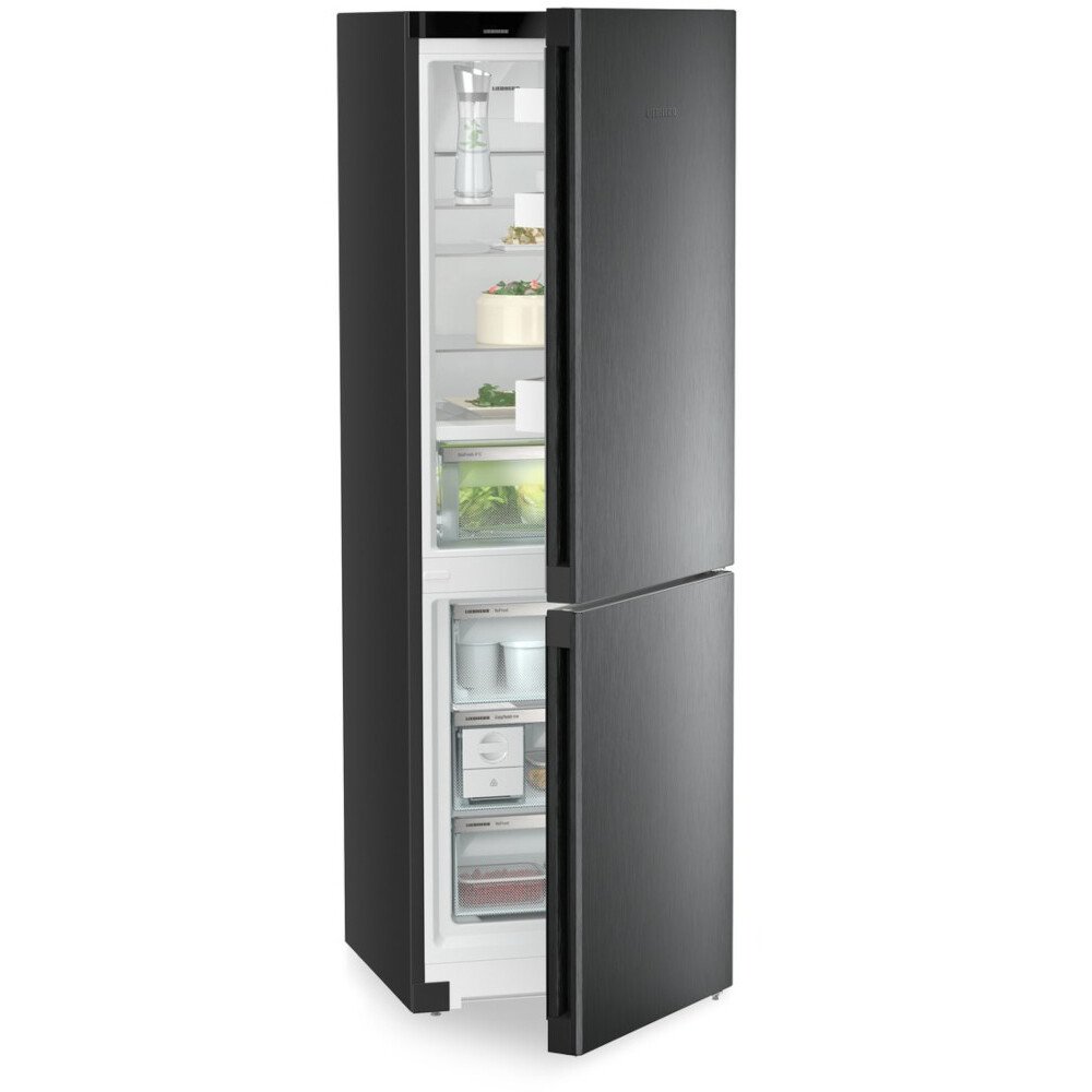 Liebherr CBNbda 5223 No Frost Fridge Freezer, 70/30, Black, A Rated