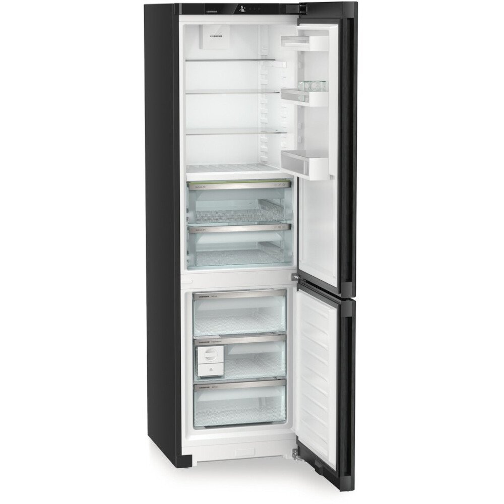 Liebherr CBNbda 572i No Frost Fridge Freezer, 70/30, Black, A Rated