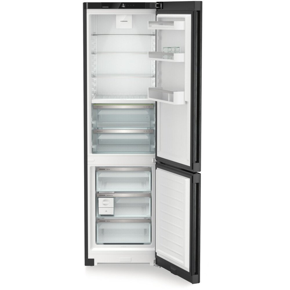 Liebherr CBNbda 572i No Frost Fridge Freezer, 70/30, Black, A Rated