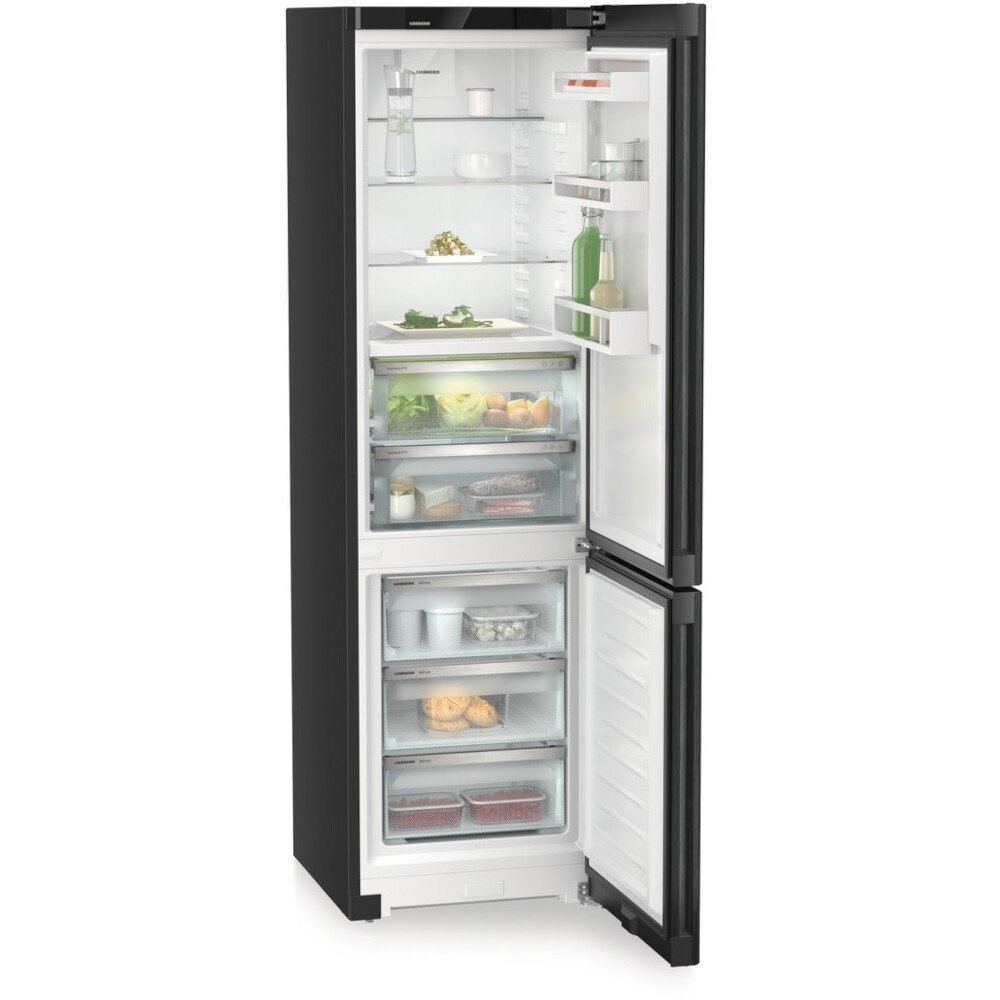 Liebherr CBNbdc 573i No Frost Fridge Freezer, 70/30, Black, C Rated