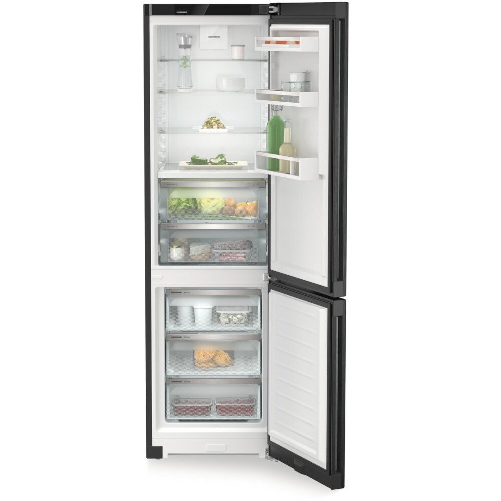 Liebherr CBNbdc 573i No Frost Fridge Freezer, 70/30, Black, C Rated