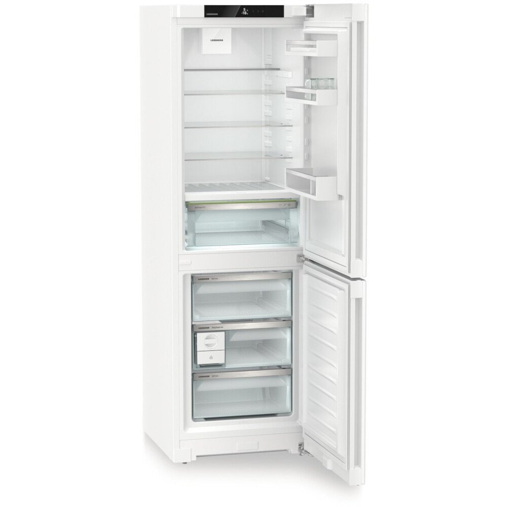 Liebherr CBNc 5223 No Frost Fridge Freezer, 70/30, White, C Rated