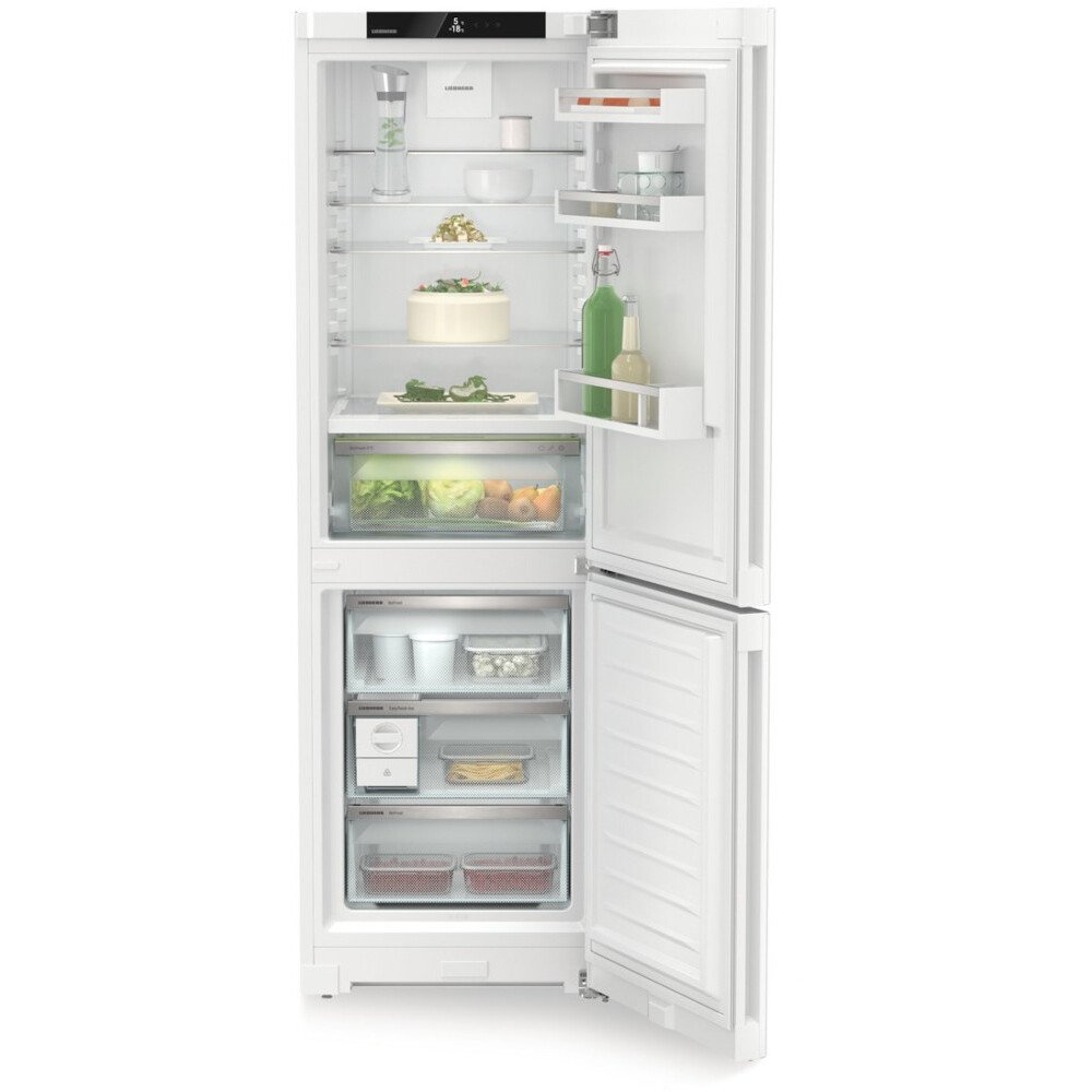 Liebherr CBNc 5223 No Frost Fridge Freezer, 70/30, White, C Rated