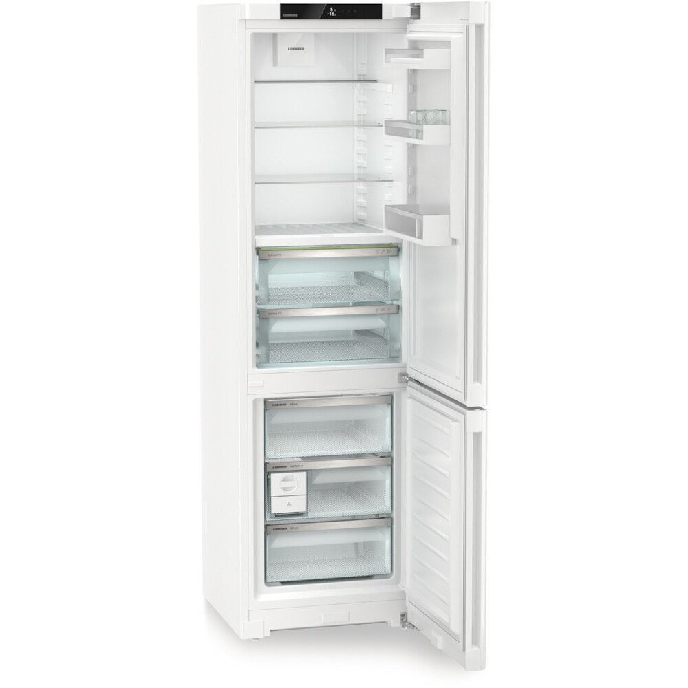 Liebherr CBNc5723 No Frost Fridge Freezer, 70/30, White, C Rated