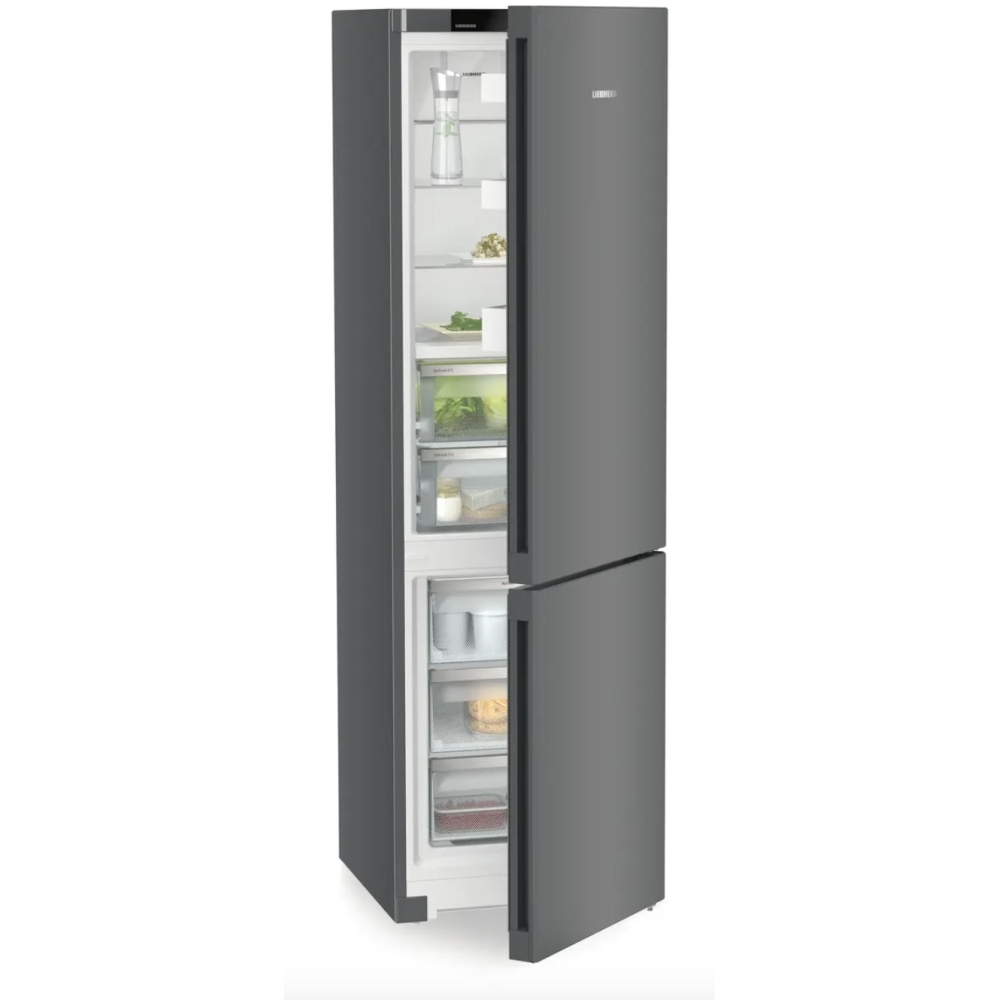Liebherr CBNdgc5723 No Frost Fridge Freezer, 70/30, Grey, C Rated