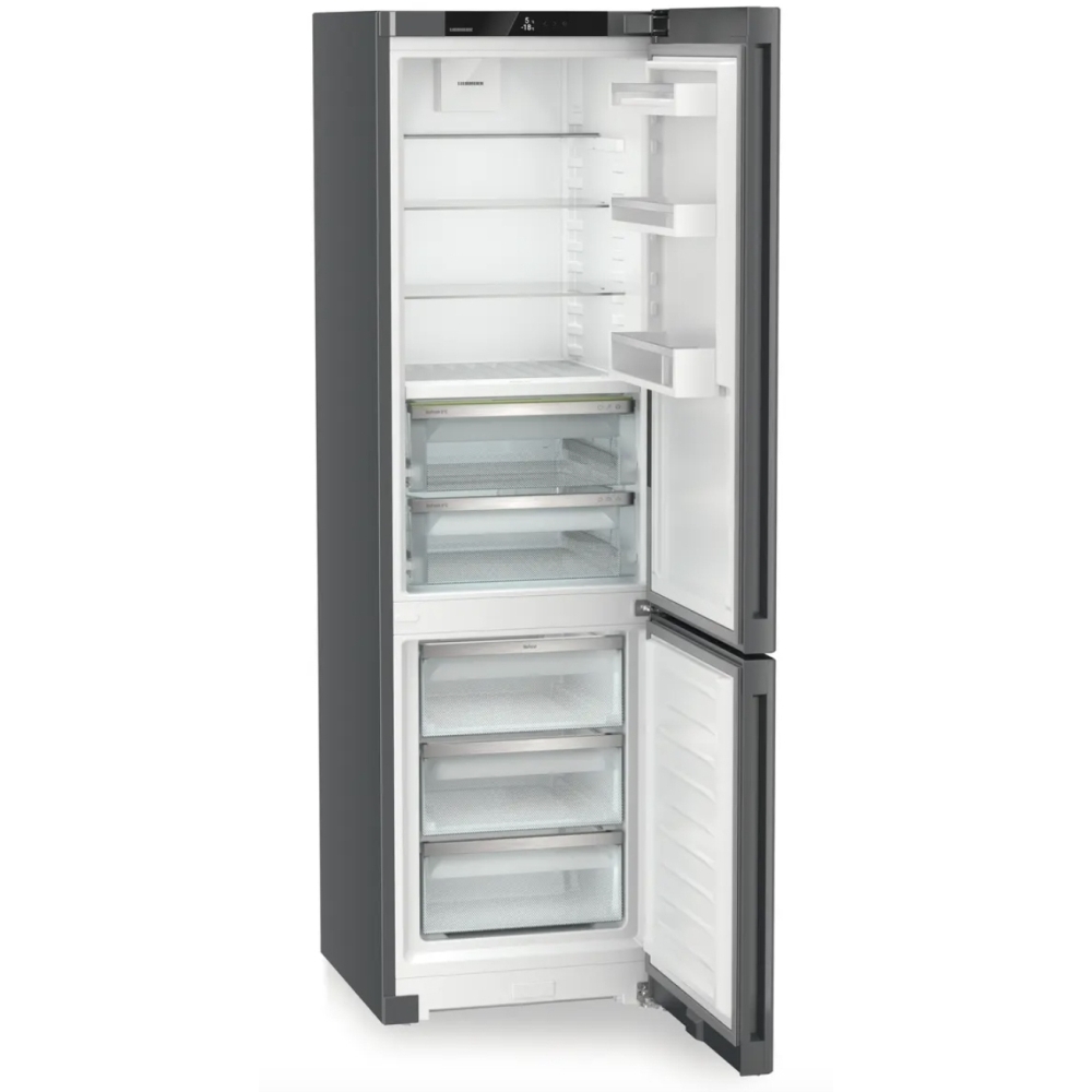 Liebherr CBNdgc5723 No Frost Fridge Freezer, 70/30, Grey, C Rated