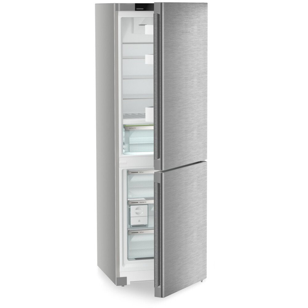 Liebherr CBNsda 5223 No Frost Fridge Freezer, 70/30, Stainless Steel, A Rated