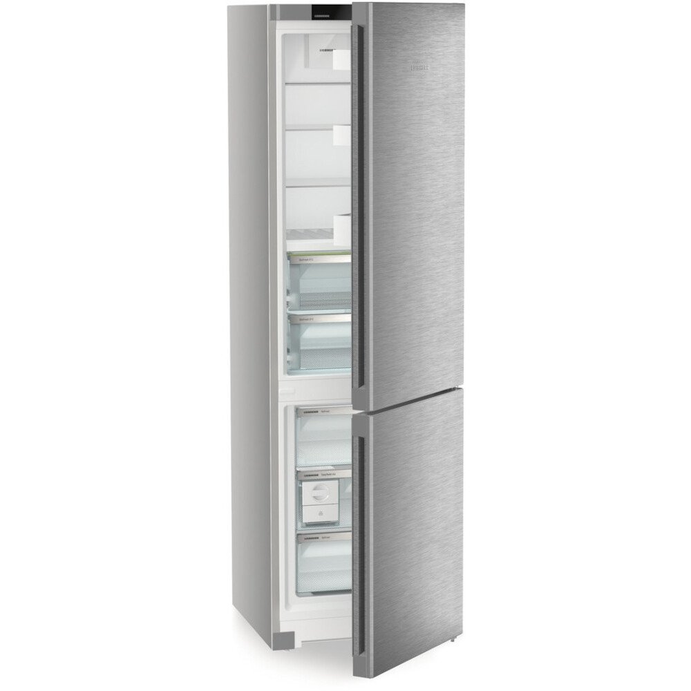 Liebherr CBNsda 572i No Frost Fridge Freezer, 70/30, Stainless Steel, A Rated