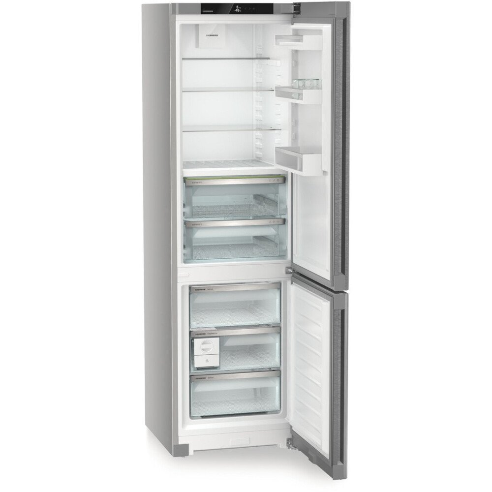 Liebherr CBNsda 572i No Frost Fridge Freezer, 70/30, Stainless Steel, A Rated
