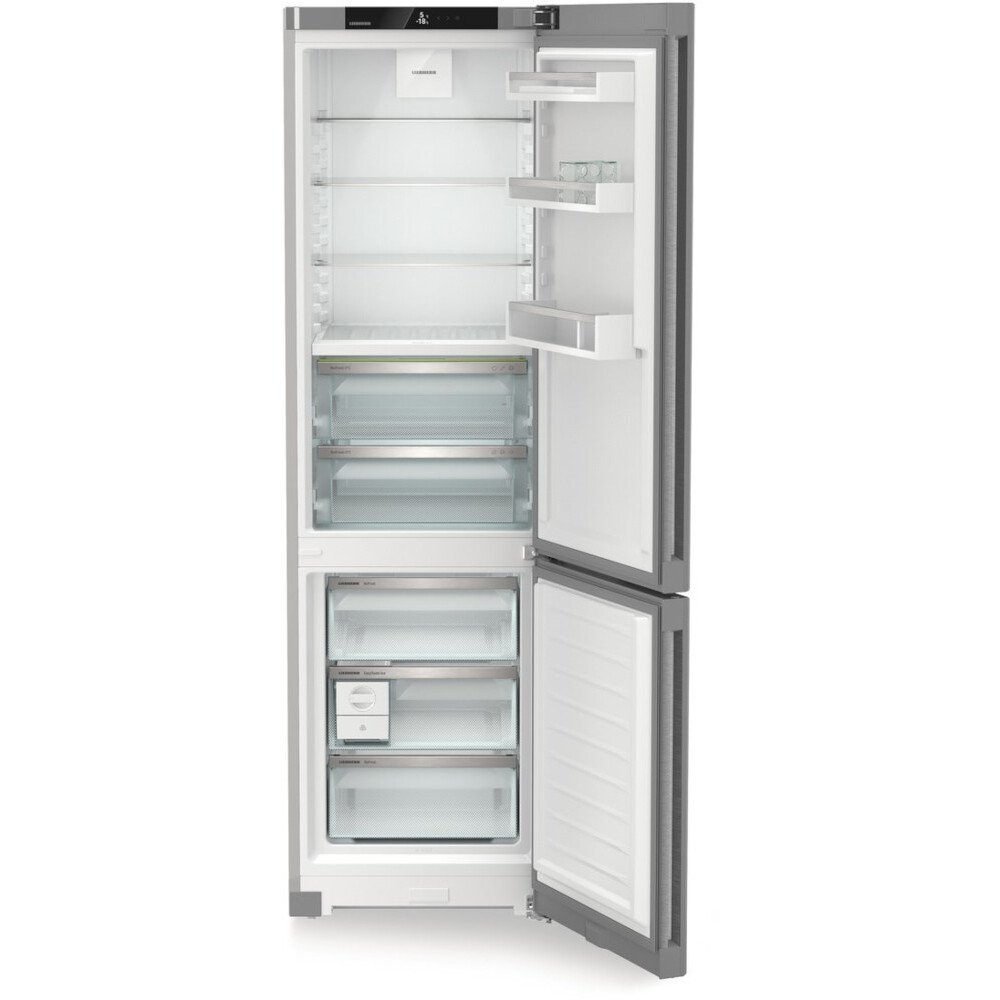 Liebherr CBNsda 572i No Frost Fridge Freezer, 70/30, Stainless Steel, A Rated