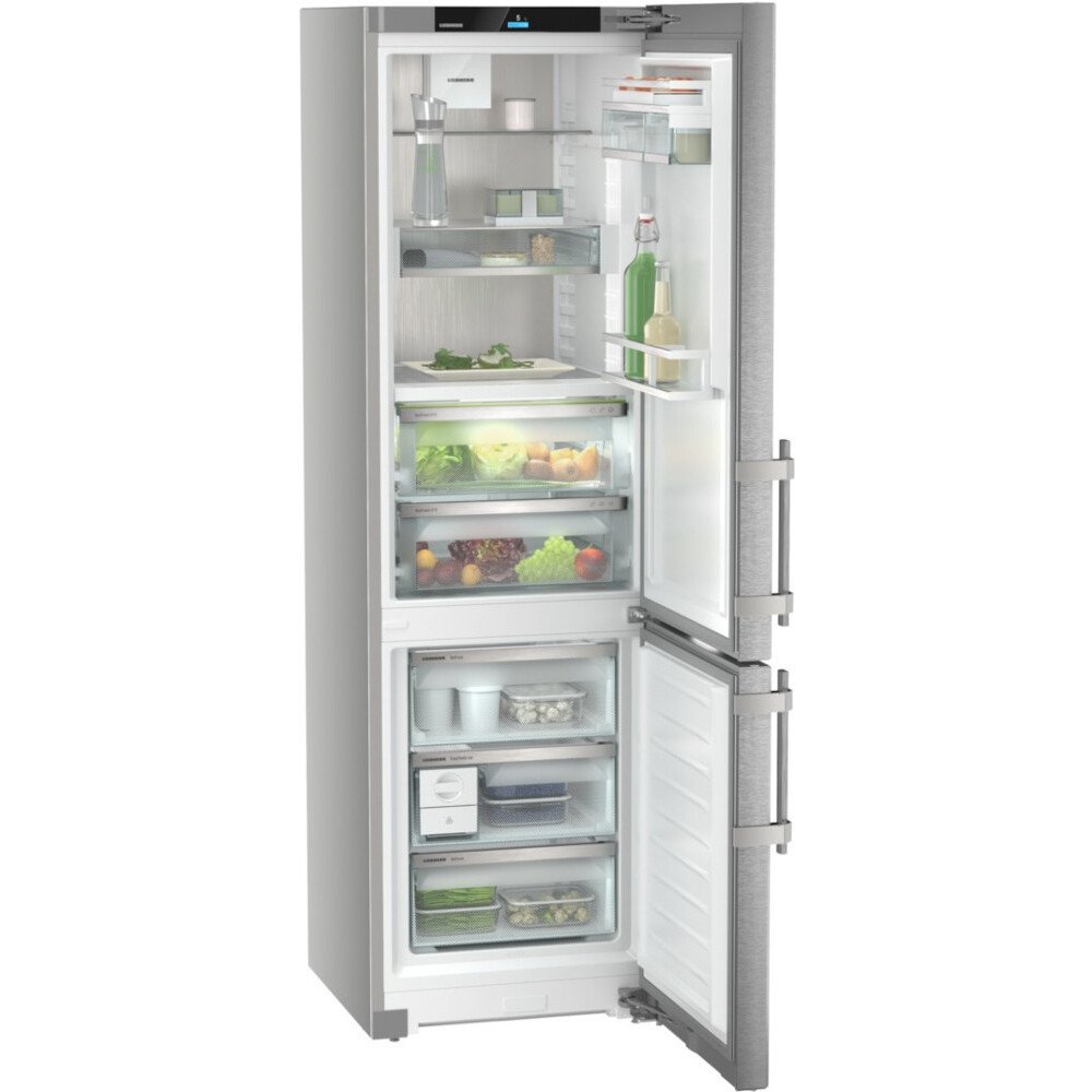 Liebherr CBNsda 575i No Frost Fridge Freezer, 70/30, Silver, A Rated