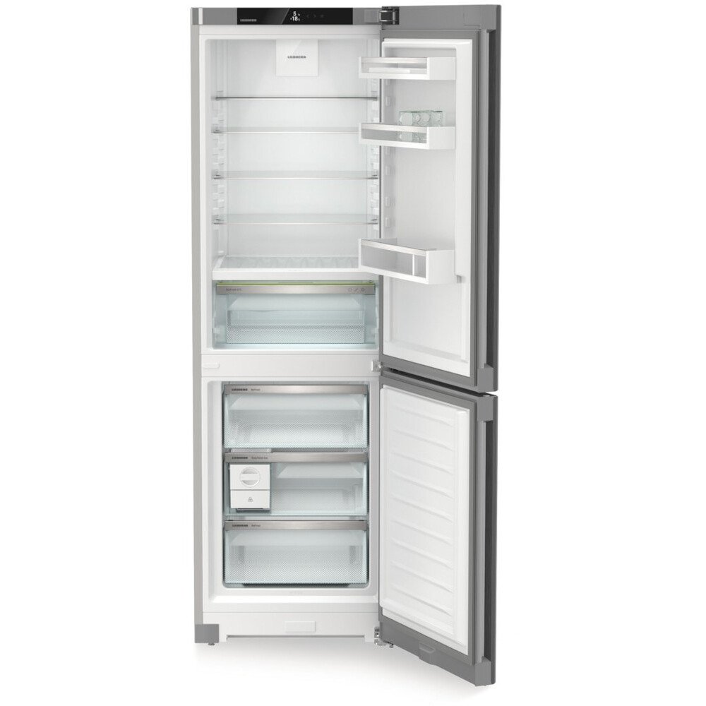 Liebherr CBNsfc 5223 No Frost Fridge Freezer, 70/30, Silver, C Rated