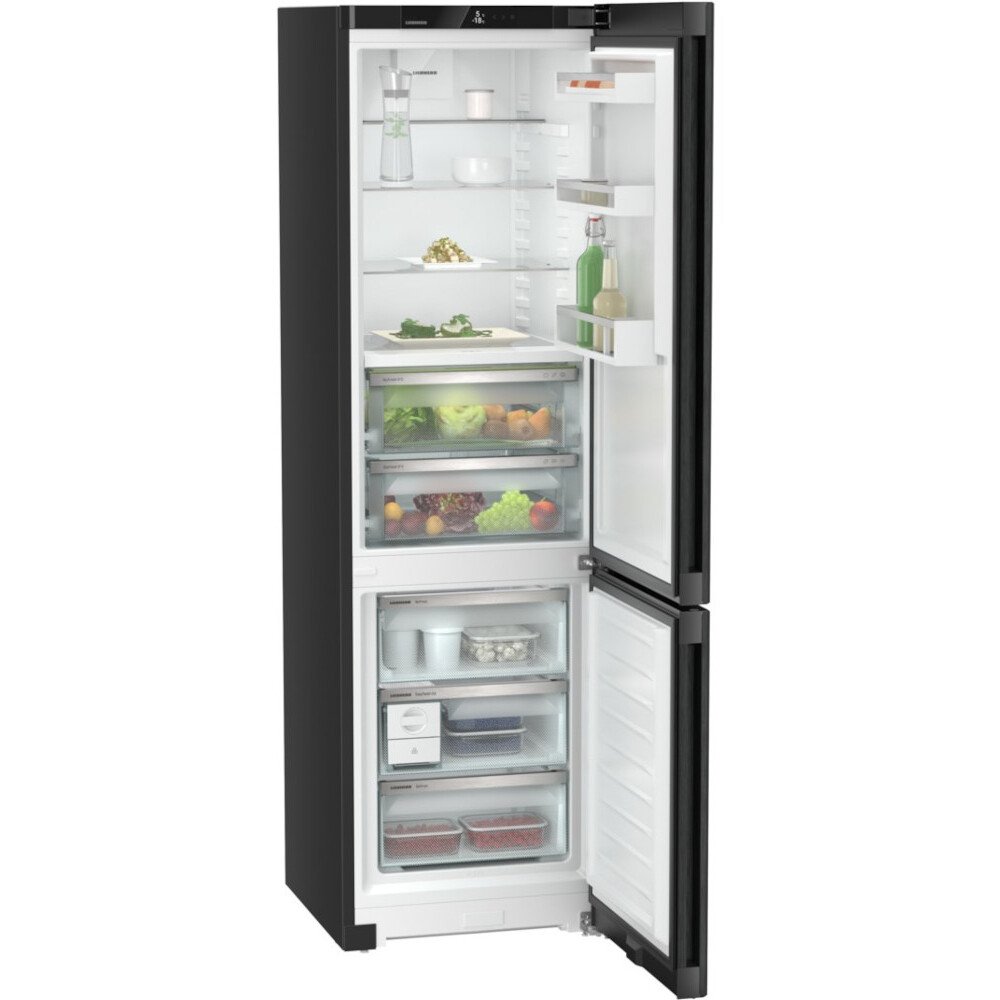 Liebherr CBNbda5723 No Frost Fridge Freezer, 70/30, Black, A Rated