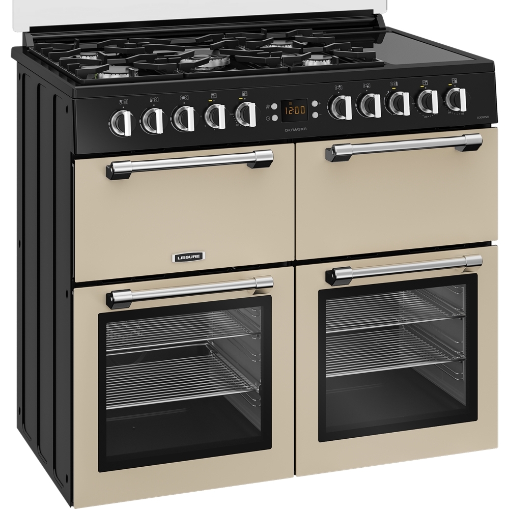 Buy Leisure CC100F521C 100cm Dual Fuel Range Cooker Cream Marks
