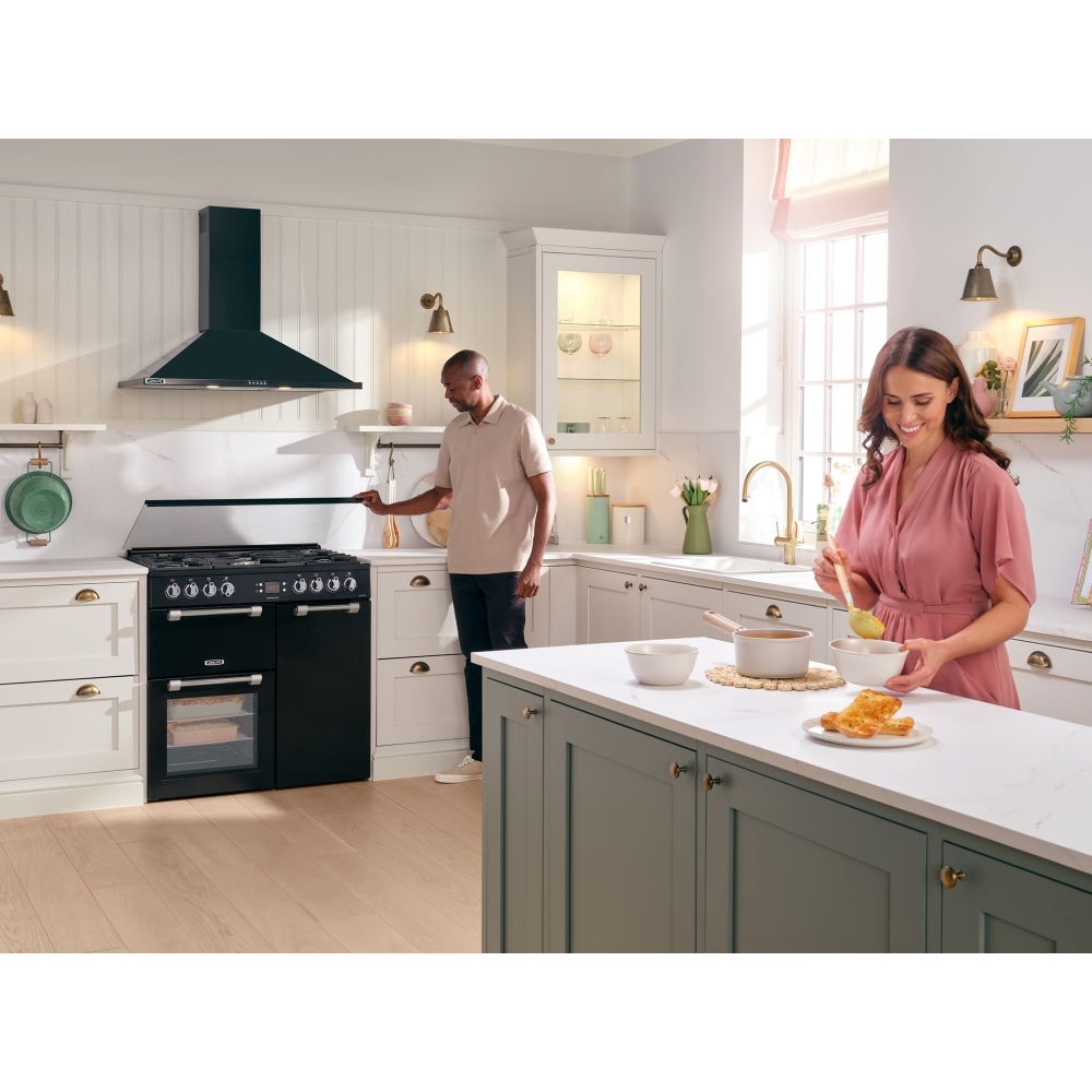 Buy Leisure Chefmaster CC90F531K 90cm Dual Fuel Range Cooker Black