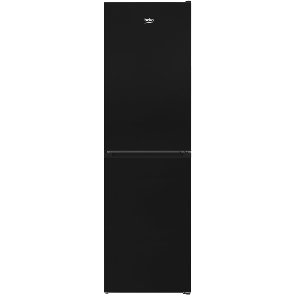Beko CCFM4582B Frost Free Fridge Freezer, 50/50, Black, E Rated
