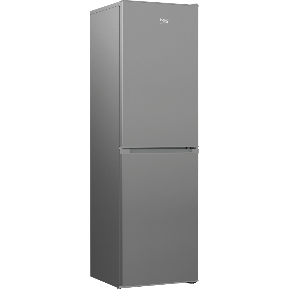 Beko CCFM4582S Frost Free Fridge Freezer, 50/50, Silver, E Rated