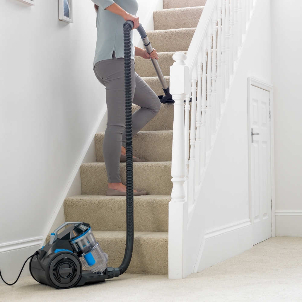 Vax CCQSASV1P1 Air Stretch Pet Cylinder Vacuum Cleaner, Grey