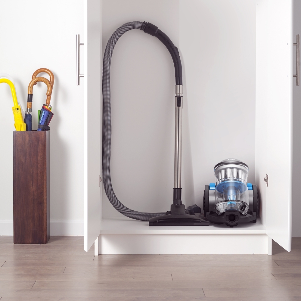 Vax CCQSASV1P1 Air Stretch Pet Cylinder Vacuum Cleaner, Grey