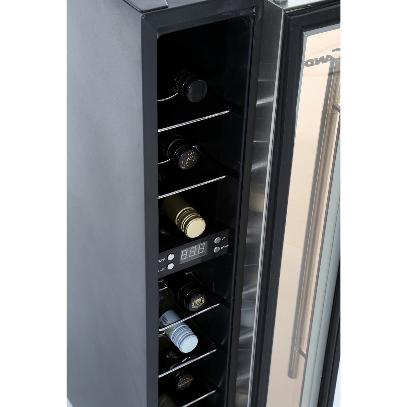 Buy Candy CCVB25TUK Integrated Wine Cooler Stainless Steel Door Frame