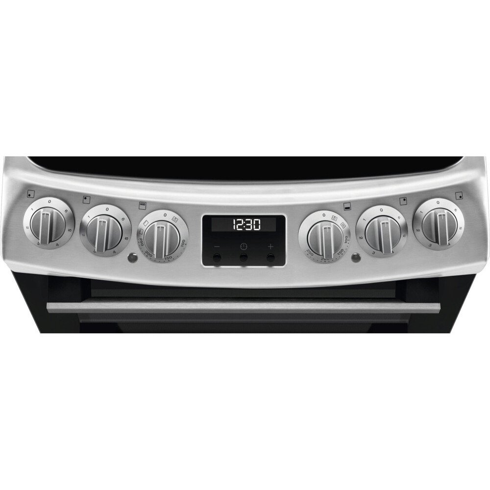 AEG CCX1530ACM SurroundCook Ceramic Electric Cooker with Double Oven, Stainless Steel, A Rated