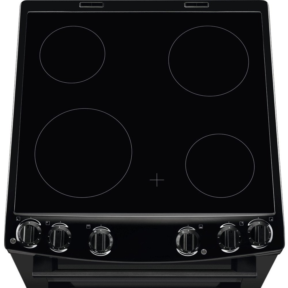 AEG CCX6501ACB 5000 SurroundCook Ceramic Electric Cooker with Double Oven, Black, A Rated