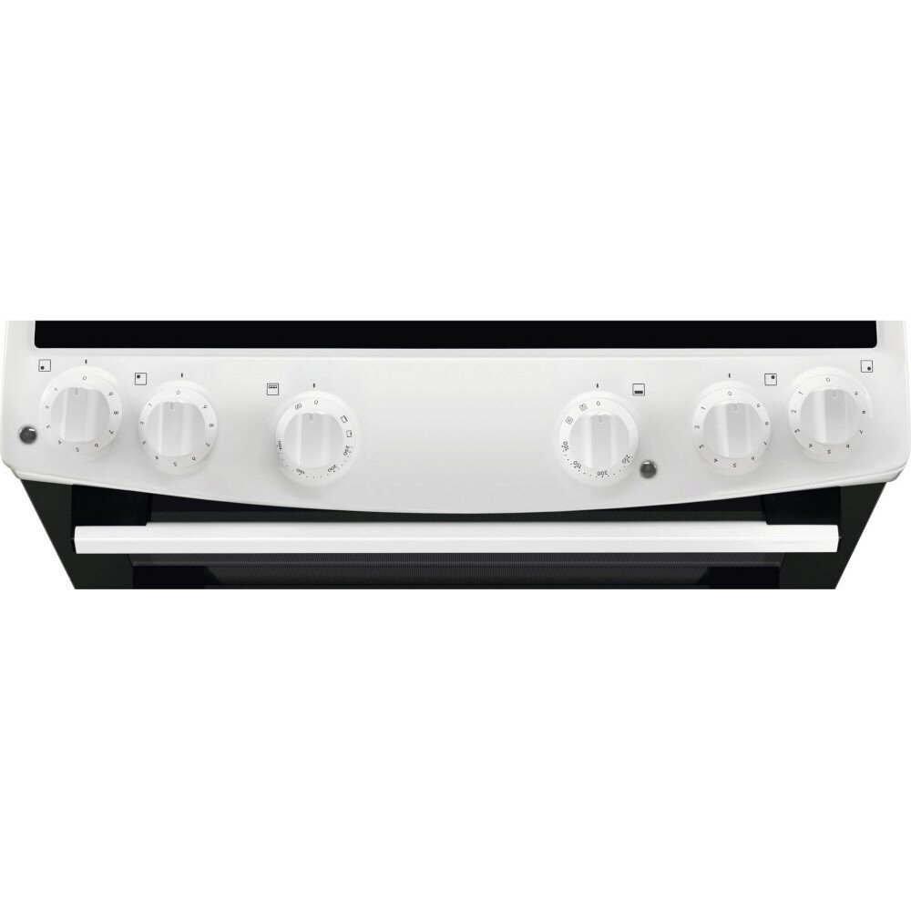 AEG CCX6501ACW 5000 SurroundCook Ceramic Electric Cooker with Double Oven, White, A Rated