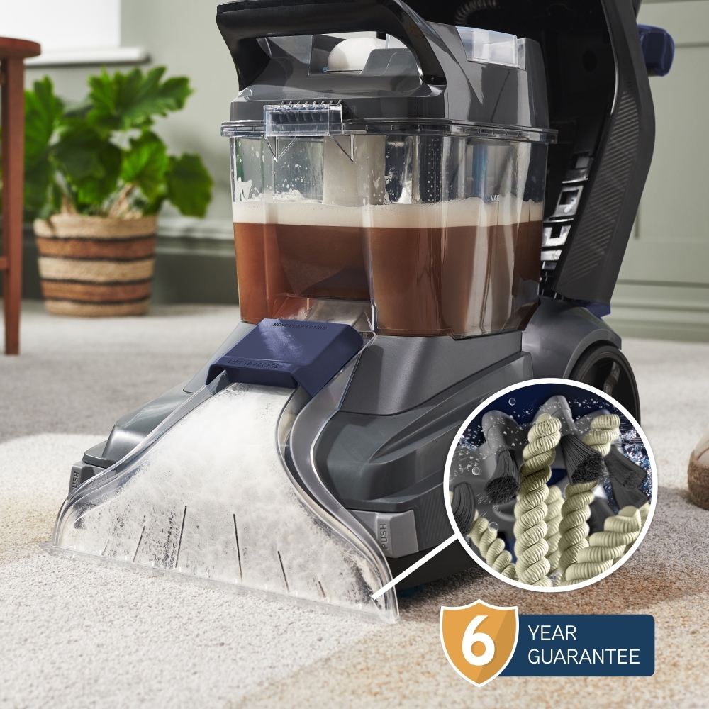 Vax CDCWSSXA SpinScrub Power Plus Carpet Cleaner, Grey