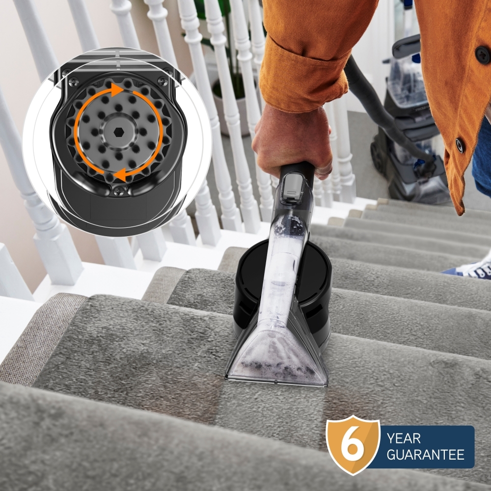 Vax CDCWSSXA SpinScrub Power Plus Carpet Cleaner, Grey