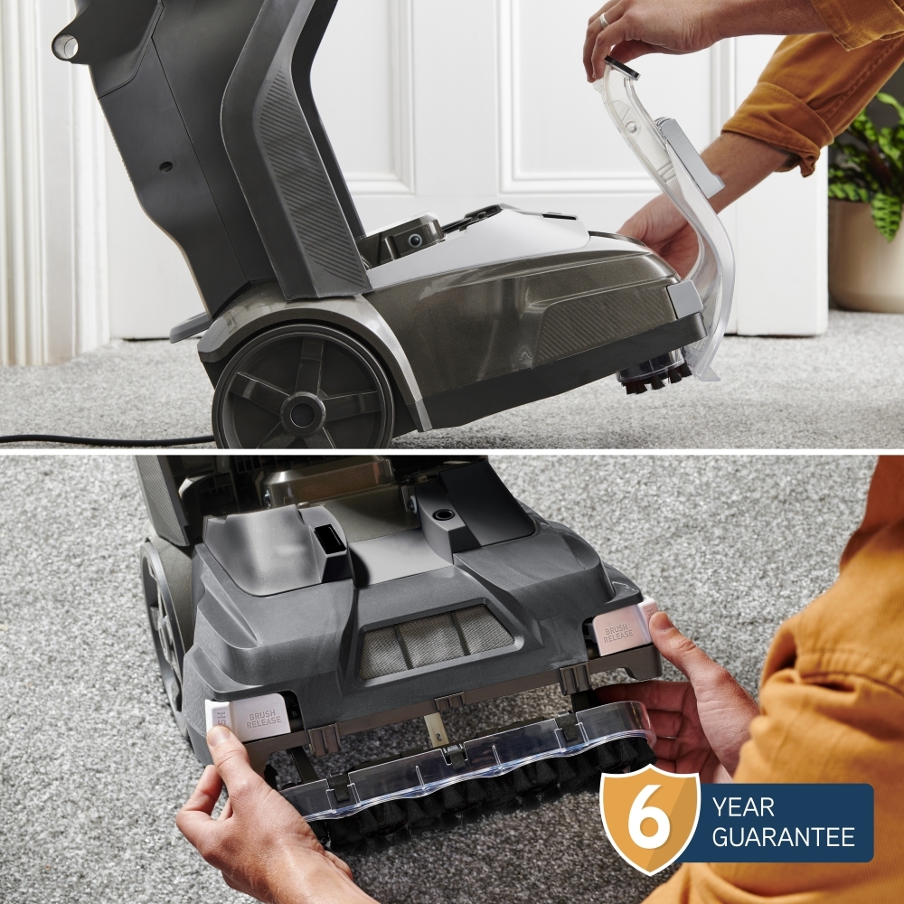 Vax CDCWSSXA SpinScrub Power Plus Carpet Cleaner, Grey