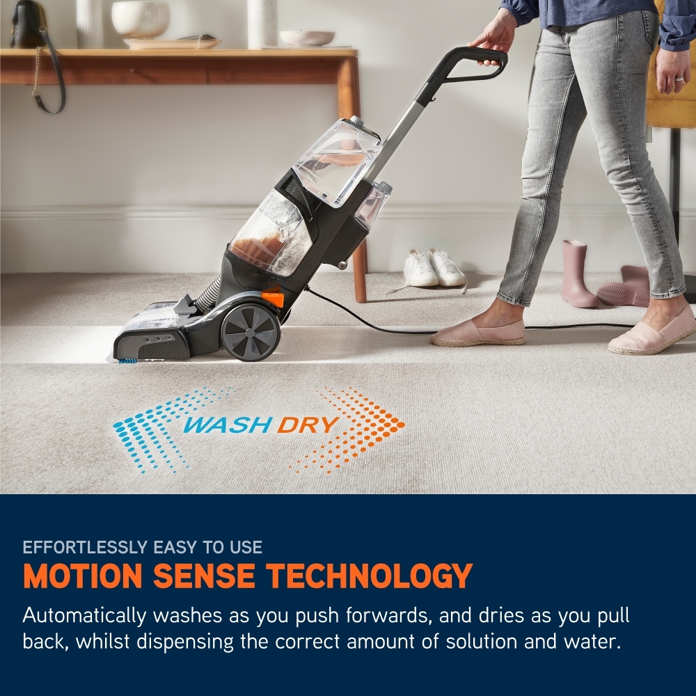 Vax CDCW-SWXC Platinum SmartWash Classic Floor Cleaner and Washer, Silver