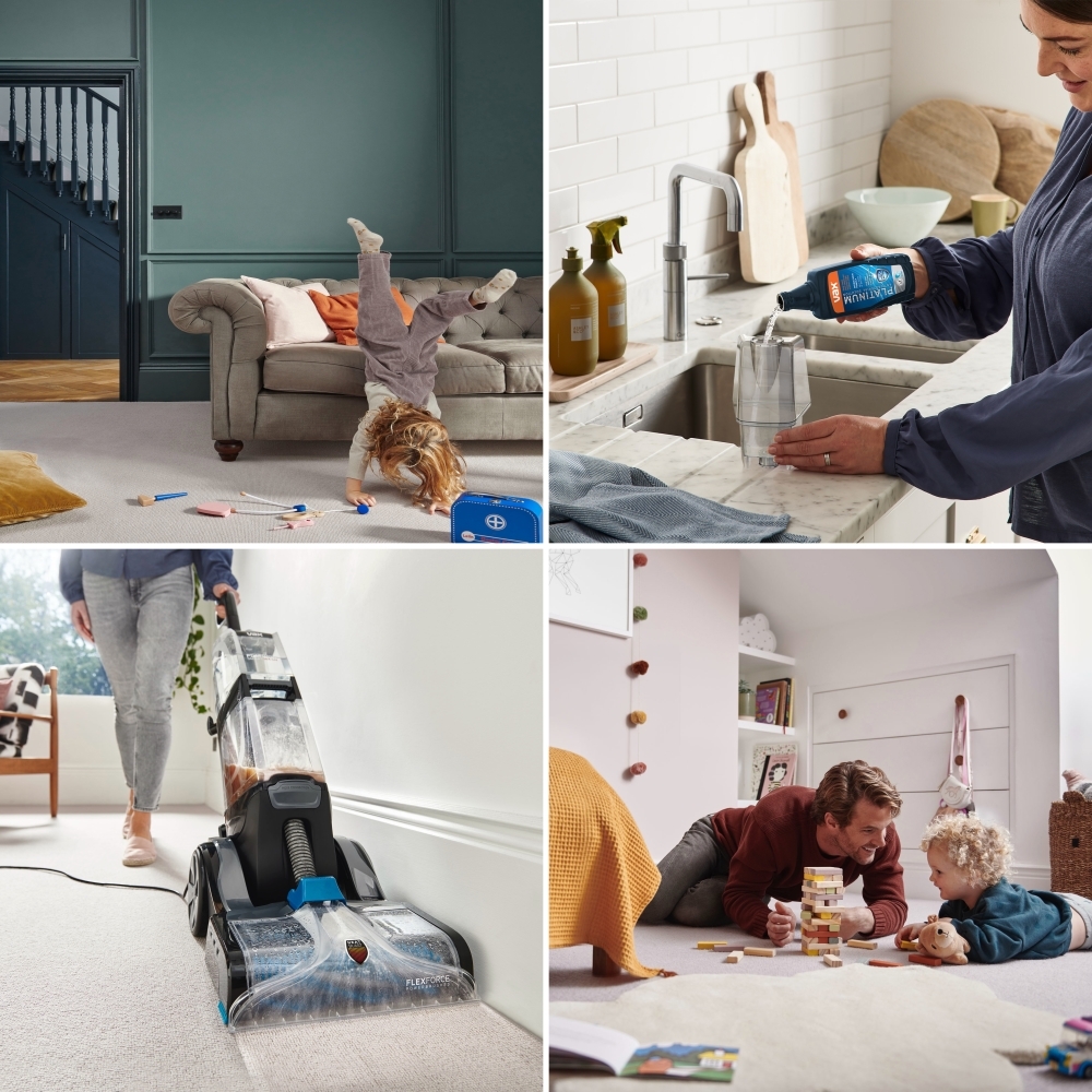 Vax CDCW-SWXS Platinum SmartWash Floor Cleaner and Washer, Black