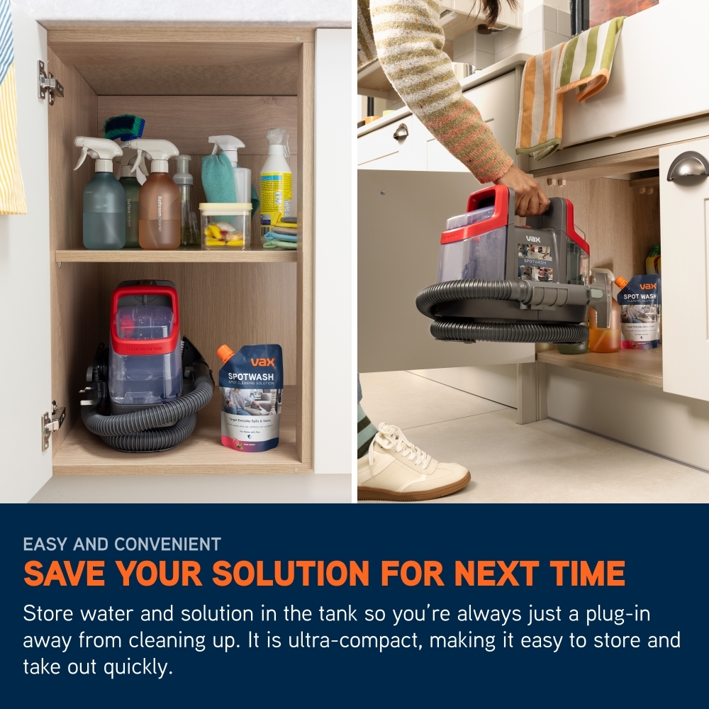 Vax CDSW-MCXS SpotWash Mini Floor Cleaner and Washer