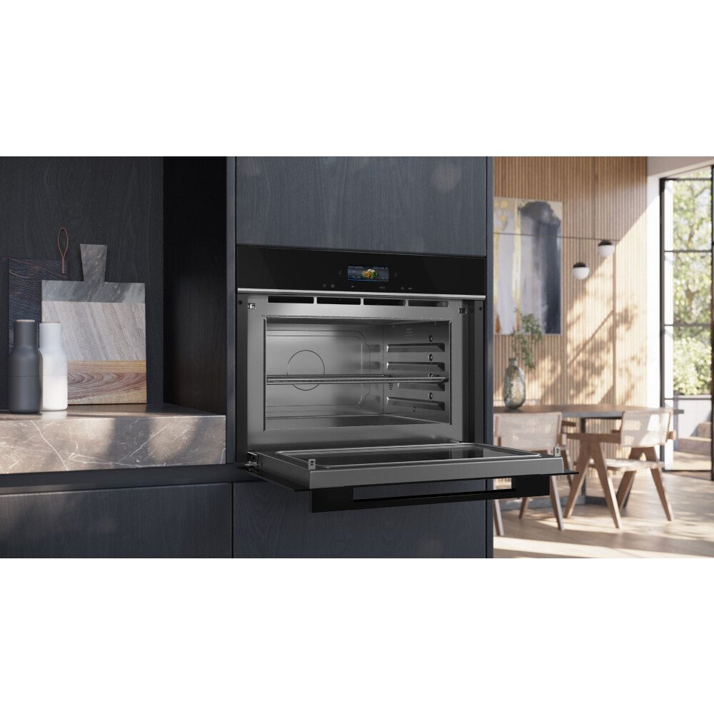 Siemens CE732GXB1B iQ700 BuiltIn Microwave with Grill, Black Marks