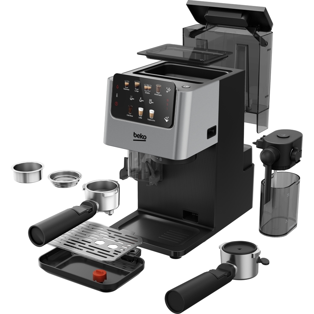 Beko CED7524X Coffee Machine, Silver