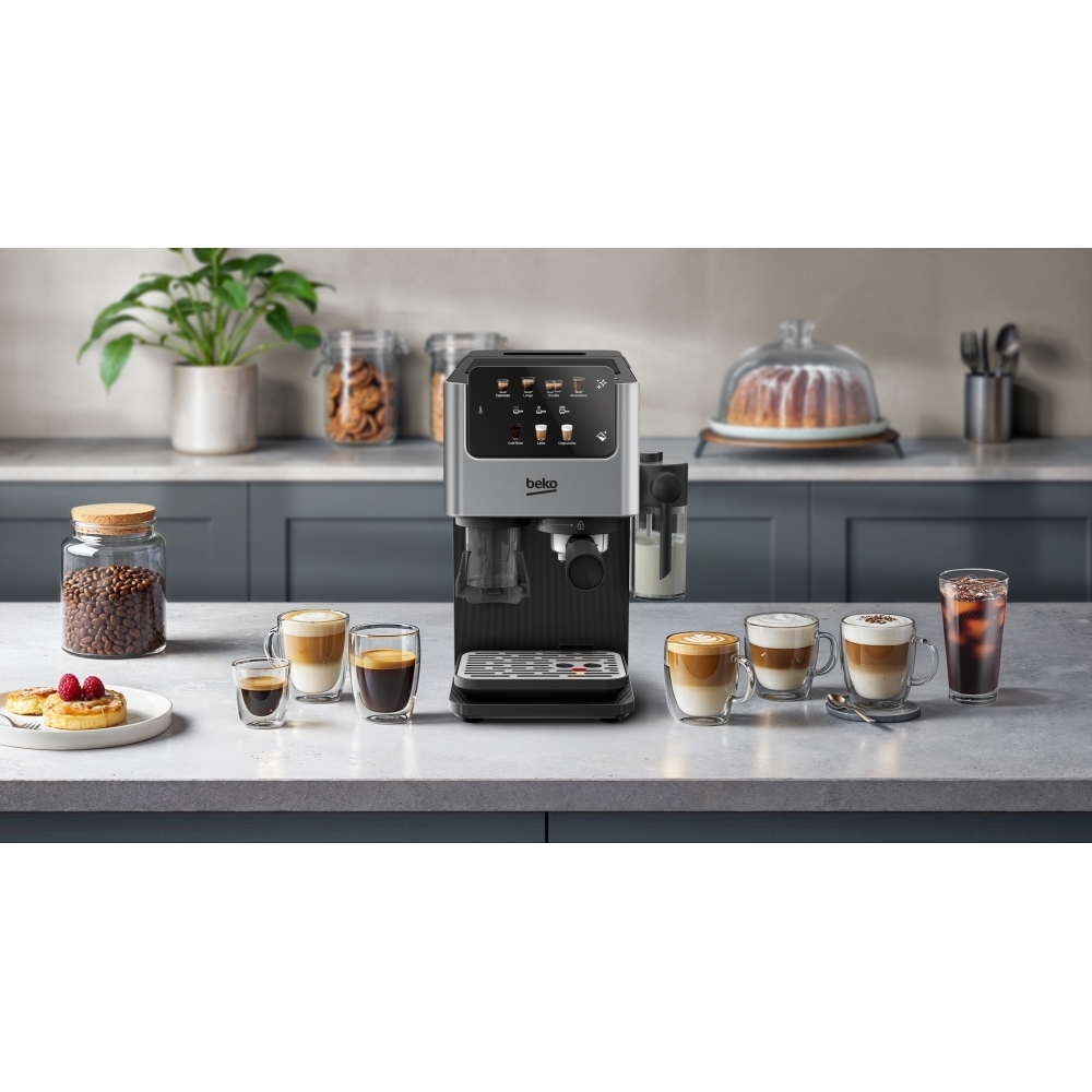 Beko CED7524X Coffee Machine, Silver