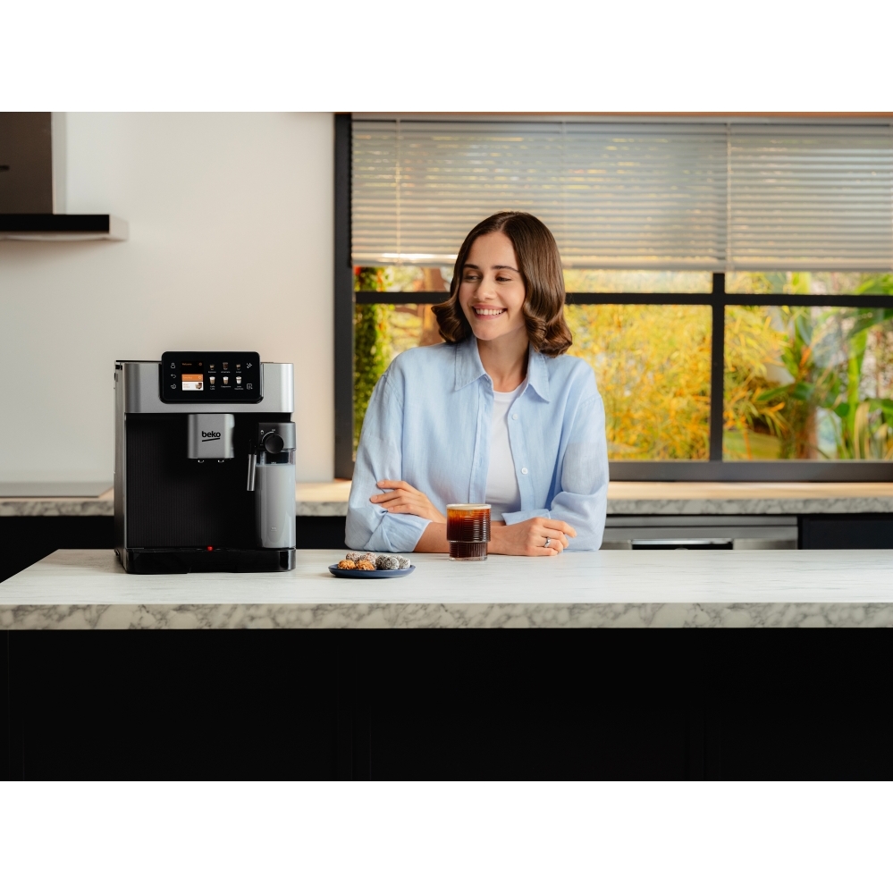 Beko CEG7348X Coffee Machine, Silver
