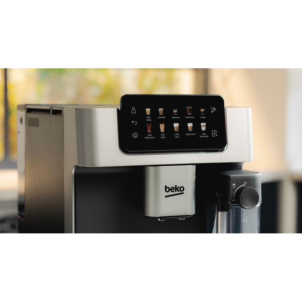 Beko CEG7348X Coffee Machine, Silver