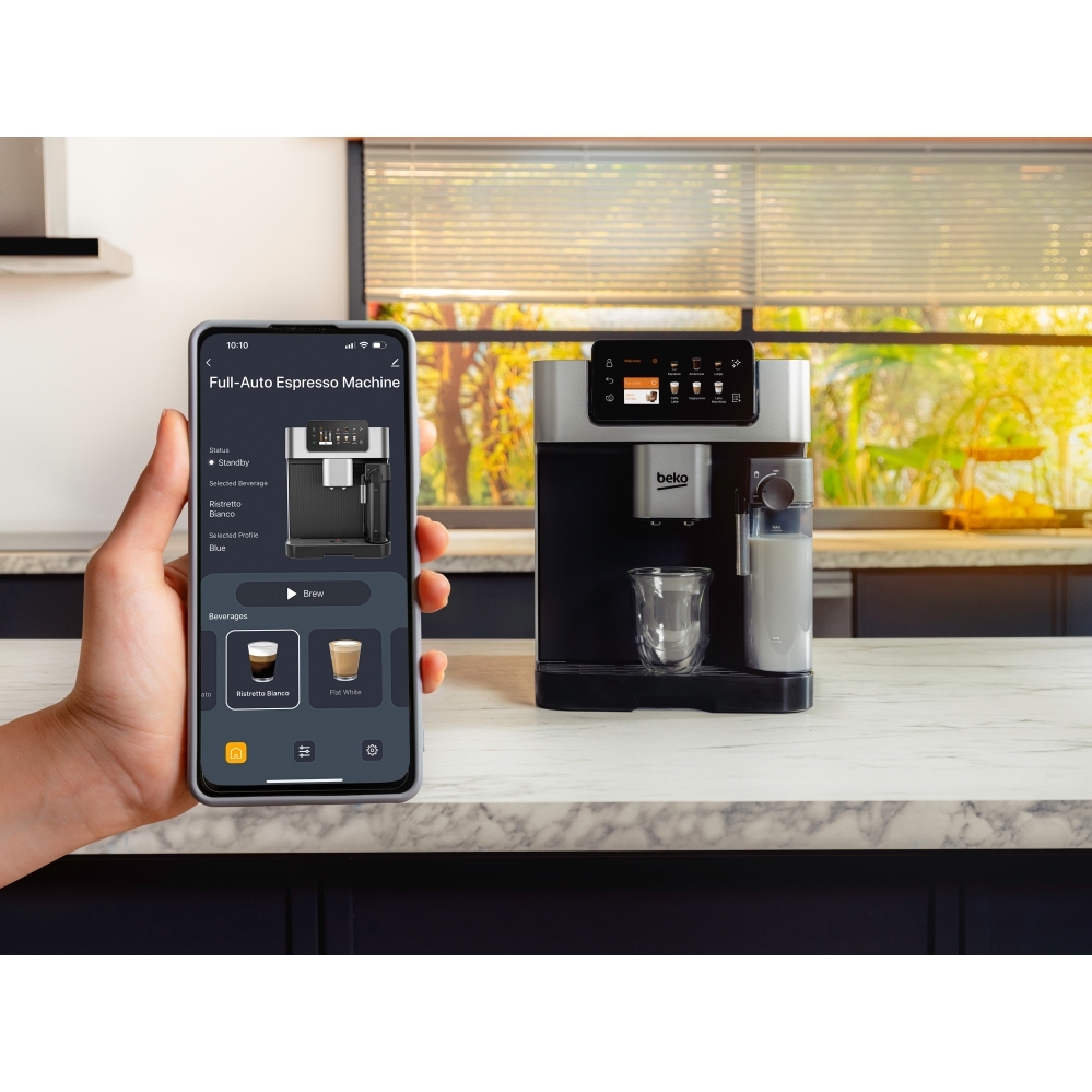 Beko CEG7348X Coffee Machine, Silver