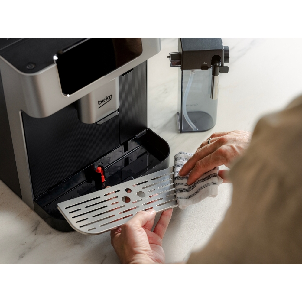 Beko CEG7348X Coffee Machine, Silver