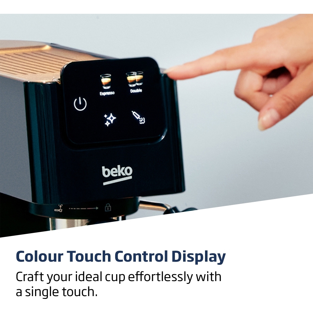 Beko CEP5302B Coffee Machine, Black