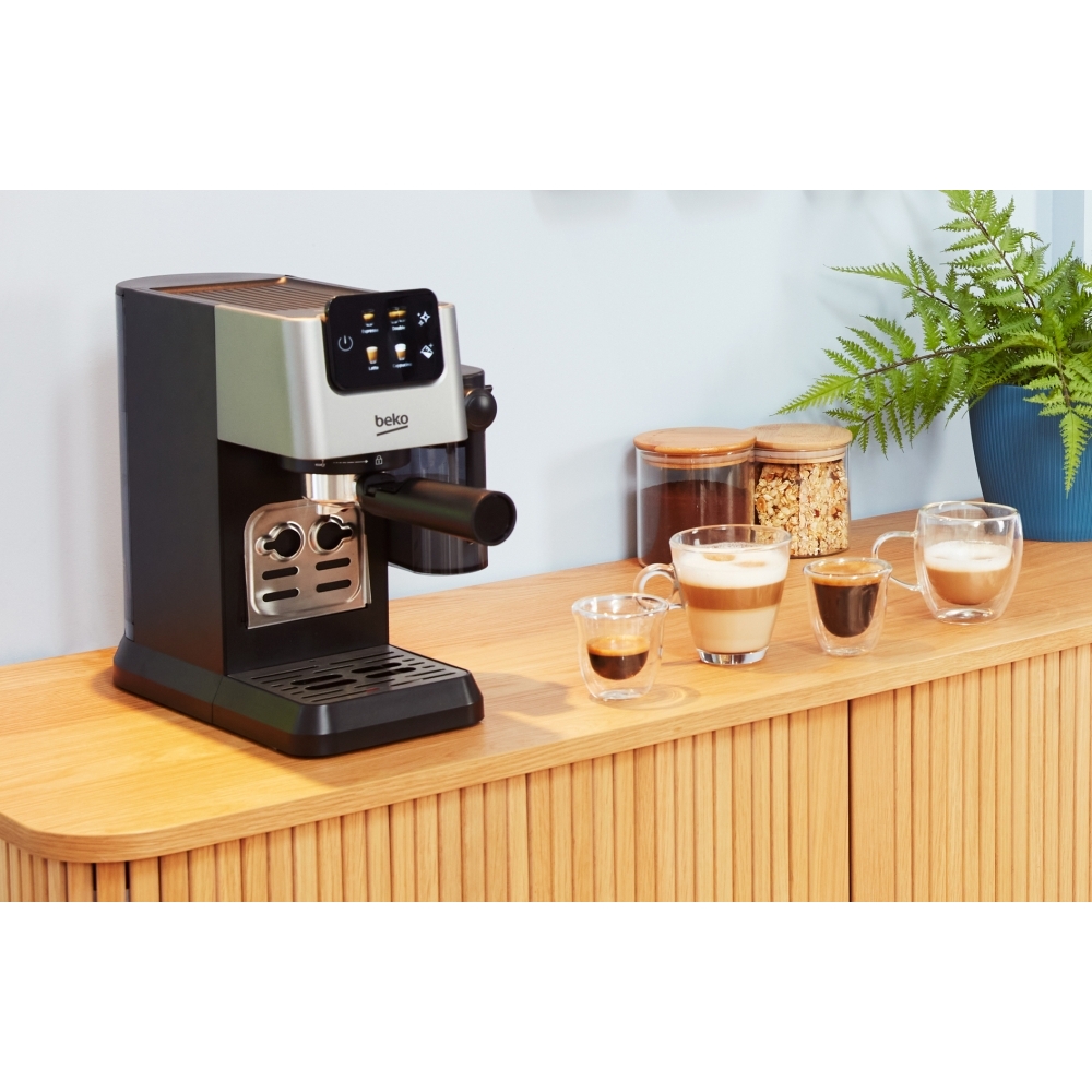 Beko CEP5304X Coffee Machine, Stainless Steel