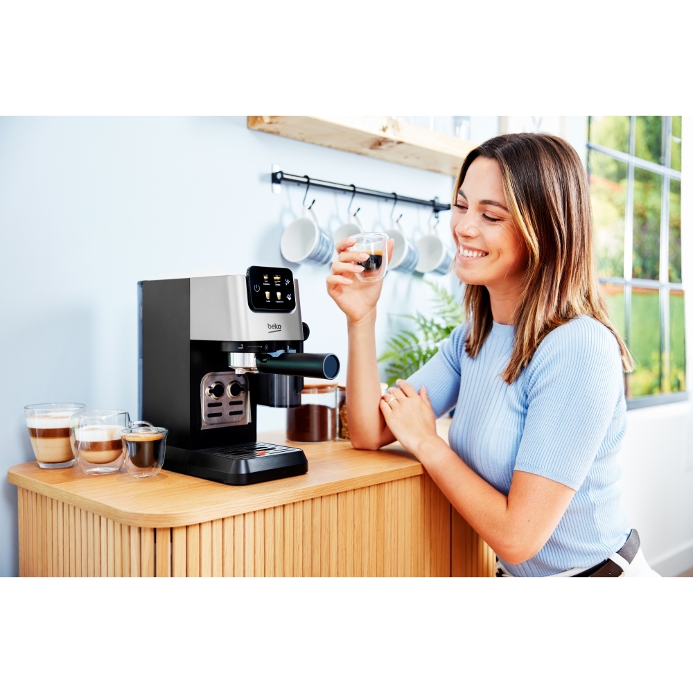 Beko CEP5304X Coffee Machine, Stainless Steel