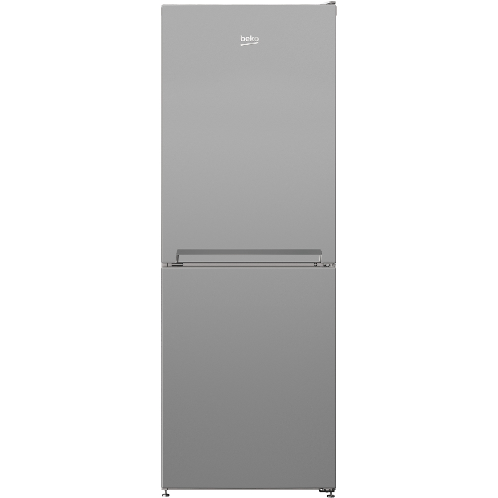 Beko CFG4552S Frost Free Fridge Freezer, 50/50, Silver, E Rated