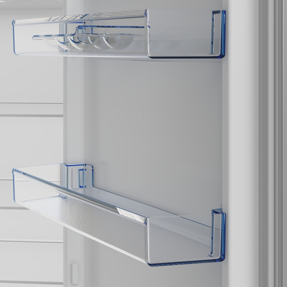 Beko CFG4686W Frost Free Fridge Freezer, 60/40, White, E Rated